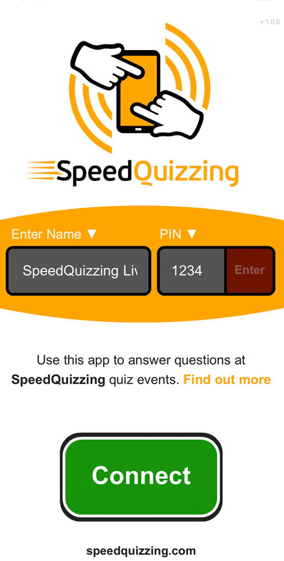 SpeedQuizzing Live App
